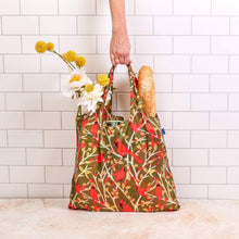 Load image into Gallery viewer, RED CARDINALS blu Bag Reusable Shopper Tote