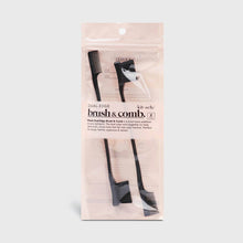 Load image into Gallery viewer, Edge Brush & Comb 2pc