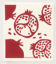 Load image into Gallery viewer, Pomegranate Swedish Dishcloth
