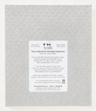 Load image into Gallery viewer, Flower Power (Grey) Swedish Dishcloth