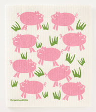 Load image into Gallery viewer, Piggies Swedish Dishcloth