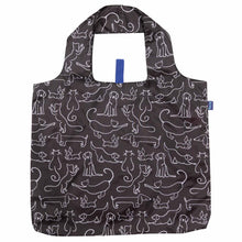 Load image into Gallery viewer, DOG AND CAT blu Bag Reusable Shopper Tote