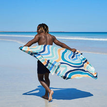 Load image into Gallery viewer, Quick Dry Towels - Groovy Dunes