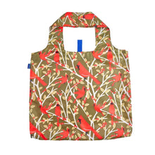 Load image into Gallery viewer, RED CARDINALS blu Bag Reusable Shopper Tote