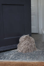 Load image into Gallery viewer, Sheepskin Doorstop | Yetti | Chairman Doorstop: Pewter Grey