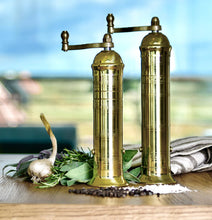 Load image into Gallery viewer, The Original 'Brass Mill' 8" Salt Grinder