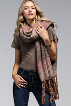Load image into Gallery viewer, Plaid Brushed Oblong Scarf