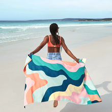 Load image into Gallery viewer, Quick Dry Beach Towels - Get Wavy