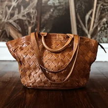 Load image into Gallery viewer, Bella Tote Cognac