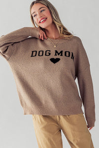 Dog Mom Crewneck Sweater