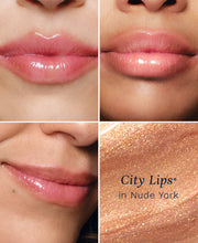 Load image into Gallery viewer, City Lips Nude York Plumping Lip Gloss