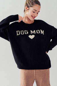 Dog Mom Crewneck Sweater