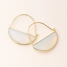 Load image into Gallery viewer, Stone Prism Hoop