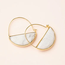 Load image into Gallery viewer, Stone Prism Hoop