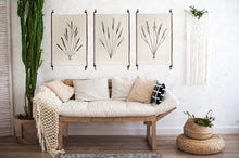 Load image into Gallery viewer, Frameless Leather and Steel Hangers