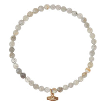 Load image into Gallery viewer, Mini Faceted Stone Stack Bracelet