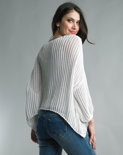 Load image into Gallery viewer, Knitted Open Weave Sweater