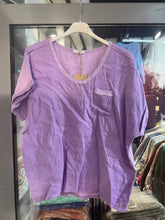 Load image into Gallery viewer, Sequin Edged Linen Blouse