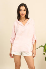 Load image into Gallery viewer, Linen Hooded Jacket