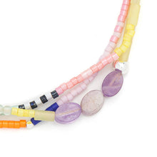 Load image into Gallery viewer, Mixed Media Bracelet - Protection/Amethyst/Silver