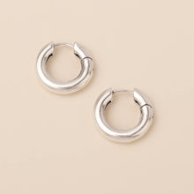 Load image into Gallery viewer, Refined Earring Collection - Stellar Hoop/Silver