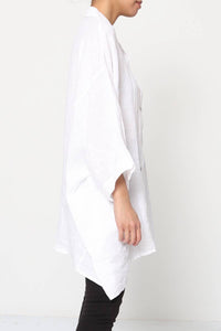 100% Linen Shirt REF. 2858: Duck Green
