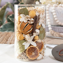 Load image into Gallery viewer, Lemon Zest &amp; Thyme Potpourri Jar