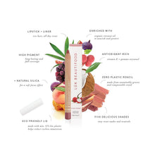 Load image into Gallery viewer, Eco-luxe Lipstick Crayon in Honey Peach