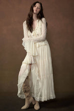 Load image into Gallery viewer, Tulle Tiered Ruffle High-Waist Maxi Skirt