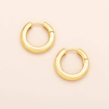 Load image into Gallery viewer, Refined Earring Collection - Med Stellar Hoop/Gold