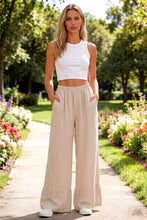 Load image into Gallery viewer, Shirred Channel Italian Pants