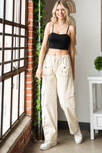 Load image into Gallery viewer, Cream Cargo Pants
