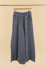Load image into Gallery viewer, Wide Leg Linen Button Pant