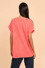 Load image into Gallery viewer, Sequin Edged Linen Blouse