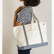 Load image into Gallery viewer, Classic Boat Totes Medium Grey