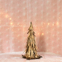 Load image into Gallery viewer, Feather Tree - Med - Gold Luster