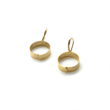 Load image into Gallery viewer, Simple Infinity 24K Gold Plated Earrings 