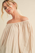 Load image into Gallery viewer, Nately Off Shoulder Tunic Dress