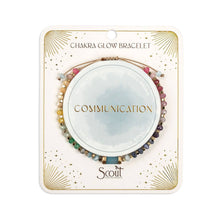 Load image into Gallery viewer, Chakra Glow Bracelet - Communication/Throat/Gold