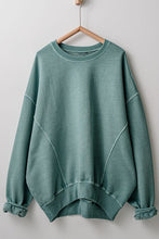 Load image into Gallery viewer, Organic Pigment Washed Sweatshirt