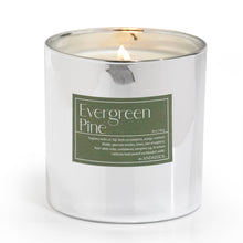 Load image into Gallery viewer, Evergreen Pine 2 Wick 20 oz. Mercury Lidded Candle