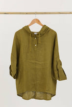 Load image into Gallery viewer, Linen Hooded Jacket