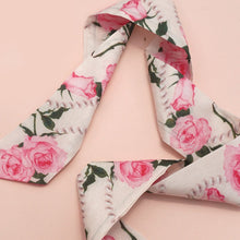 Load image into Gallery viewer, Pink Rose Twilly Scarf