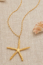 Load image into Gallery viewer, Tarnish-Free Starfish Necklace