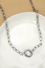 Load image into Gallery viewer, 18k Stainless Steel Tarnish Free Oval Necklace