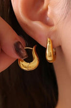 Load image into Gallery viewer, 18k Stainless Steel Waterproof Tarnishfree U Hoops