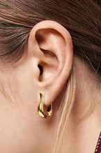 Load image into Gallery viewer, 18k Stainless Steel Waterproof Tarnishfree U Hoops