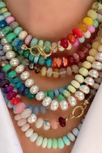 Load image into Gallery viewer, Natural Stone Semi-Precious Glass Mixed Necklace