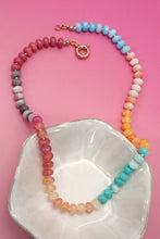 Load image into Gallery viewer, Natural Stone Semi-Precious Glass Mixed Necklace