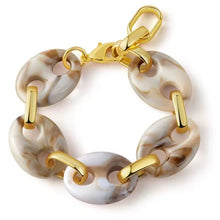 Load image into Gallery viewer, Marbled Resin Link Bracelet